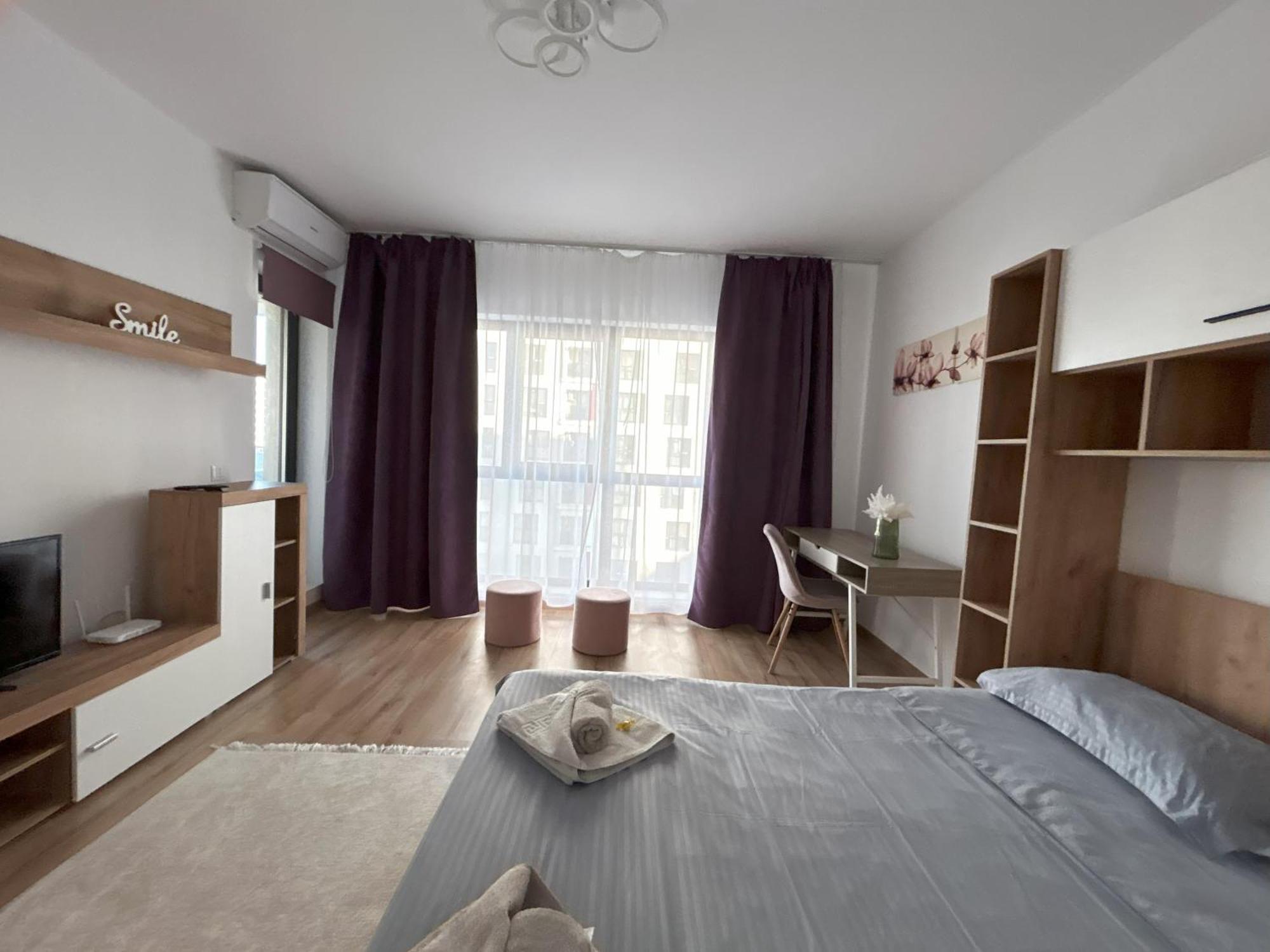 부쿠레슈티 Urban Retreat With Balcony At Exigent Plaza - 06 아파트 외부 사진